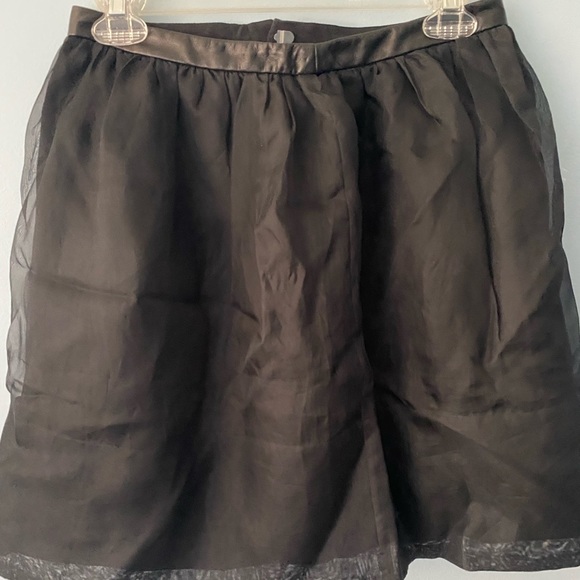 Tibi Silk Mini Skirt with Leather Waistband (+ BOGO SALE!) - Picture 16 of 16